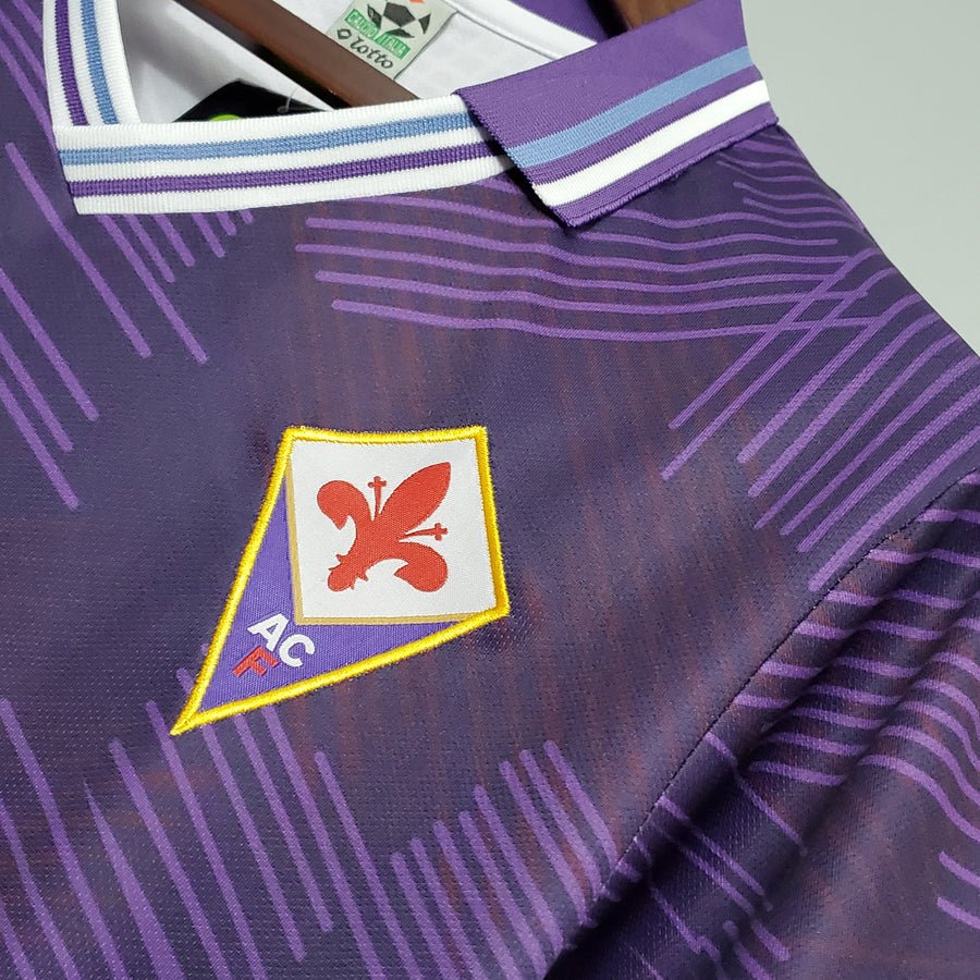 Banned Fiorentina 1992 / 1993 Retro Jersey Rui Costa for Sale in