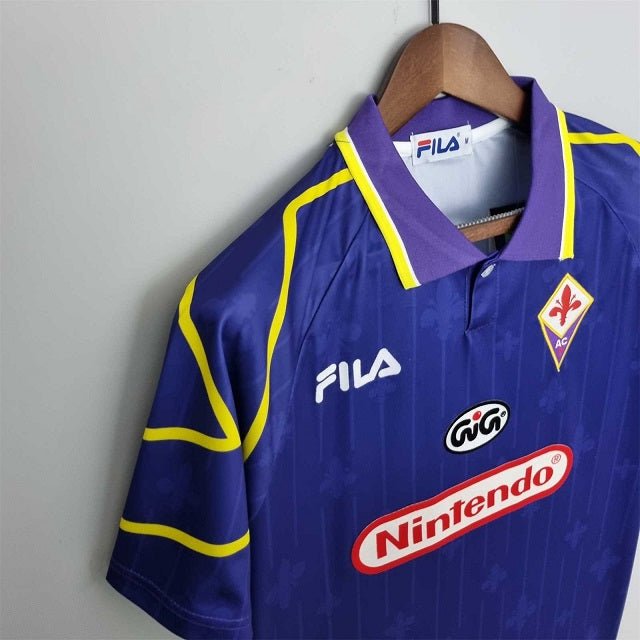 FIORENTINA 1997-1998 HOME RETRO FOOTBALL SHIRT - My Retro Jersey