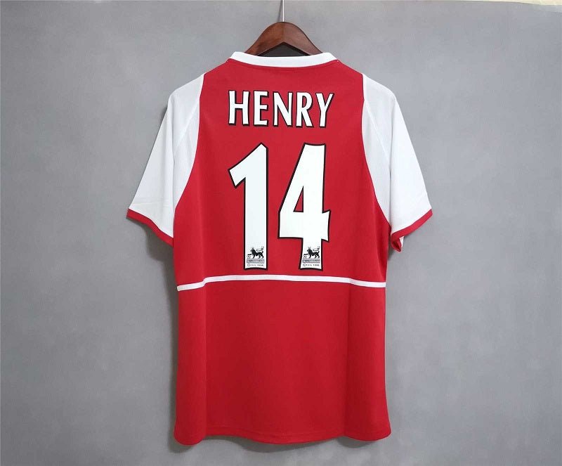 22.00 - Arsenal Jersey Home kit 2002 2004 Retro 