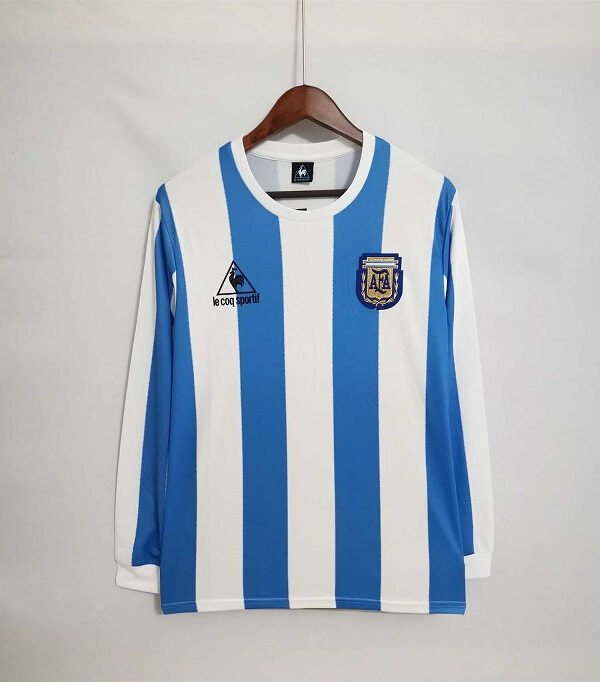 Argentina Le Coq Sportif 1978 World Cup Jersey Shirt Trikot