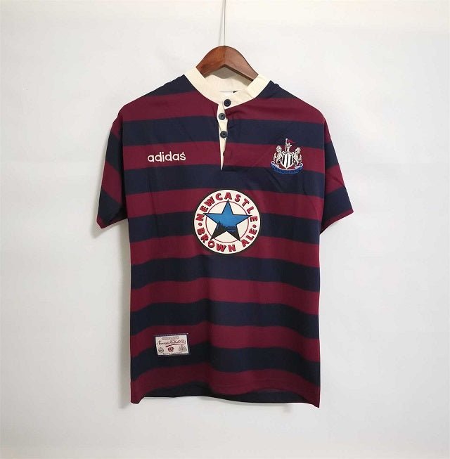 Newcastle United 1996 - 1997 away vintage football shirt jersey Adidas size  2XL 