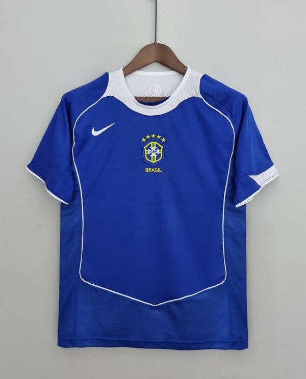 Retro Brazil Home Soccer Football Jersey World Cup 2006 Men Adult RONA –  finekeys