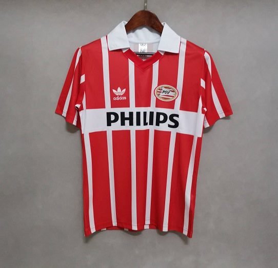 Bevriezen Catena Onderling verbinden PSV Eindhoven 1990 Home Retro Football Shirt - My Retro Jersey