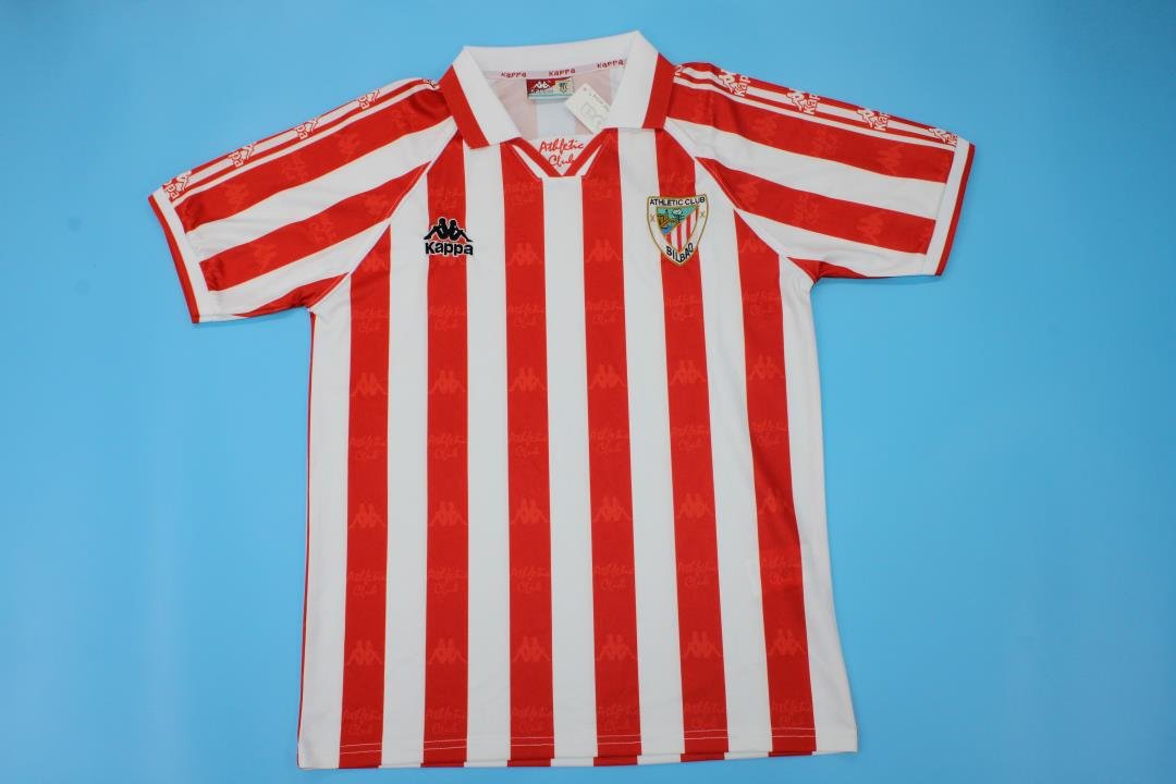 Athletic Bilbao 95/97 Home Retro Football Shirt - My Retro Jersey