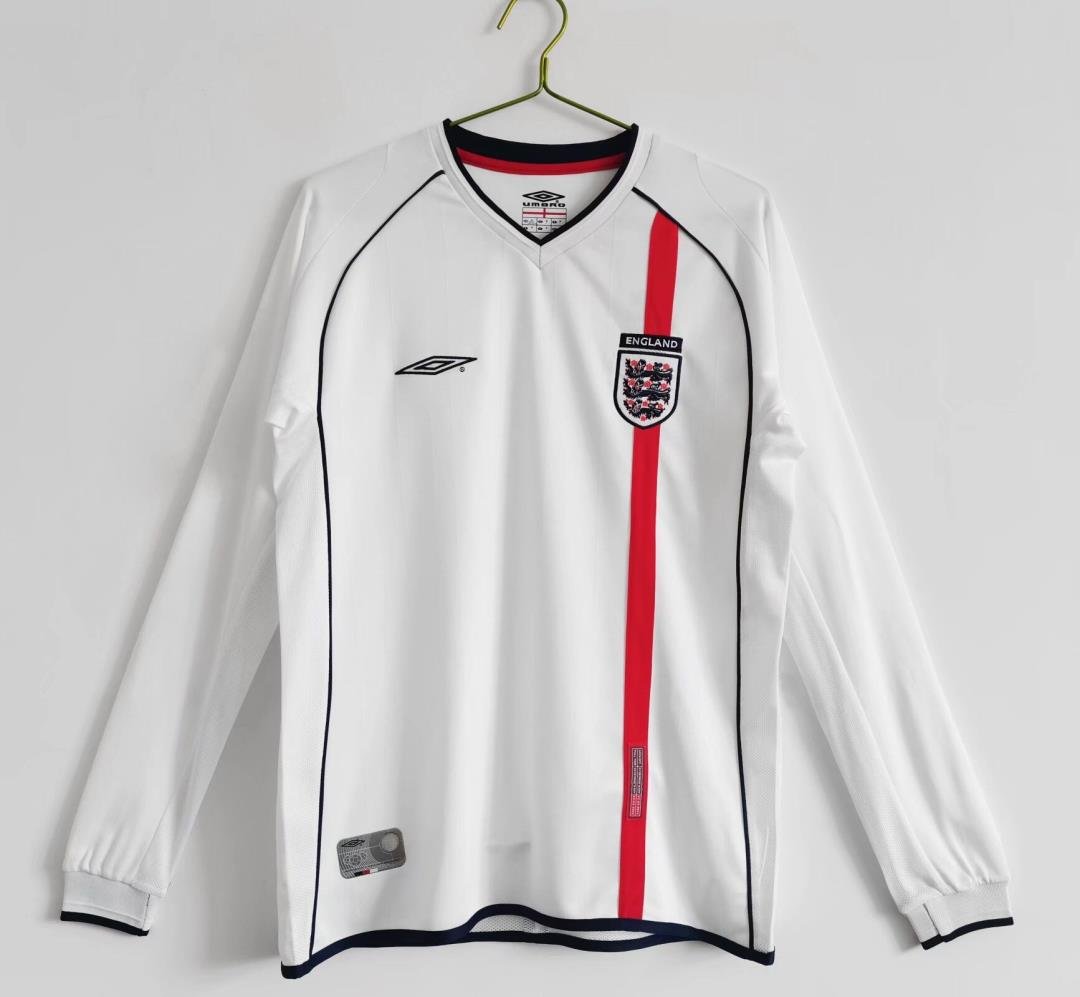 2002 England World Cup Home Shirt BECKHAM 7 (XXL) - Football Shirt