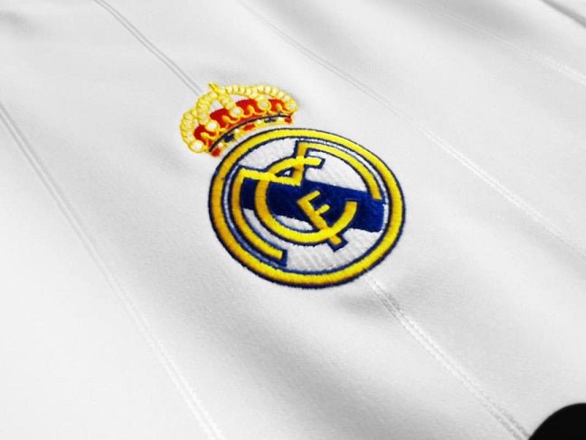 REAL MADRID 2012 HOME LONG SLEEVE RETRO FOOTBALL SHIRT - My Retro Jersey