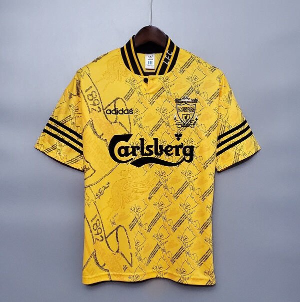Retro Liverpool Away Football Shirt 95/96 - SoccerLord
