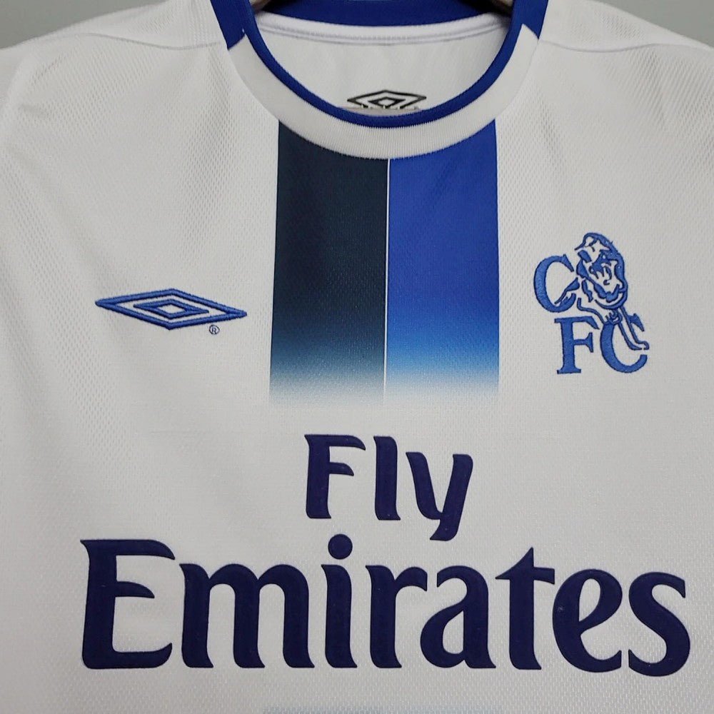 Chelsea FC 2003-2005 Retro Away Jersey Adult Long Sleeve