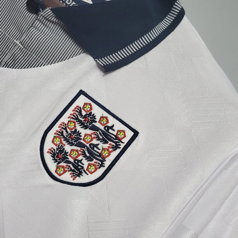 England 1990 World Cup Finals shirt, England Retro Jersey