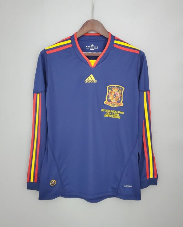 Spain Retro Jersey Away World Cup 2010