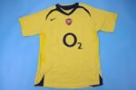 Arsenal 03/05 Away Retro Yellow Football Shirt - My Retro Jersey