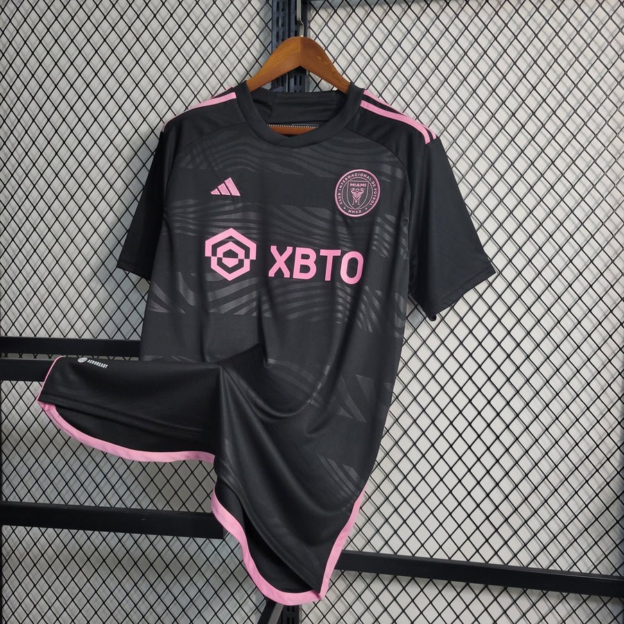 10 messi ）2023-24 Inter Miami CF Away Black Thailand Soccer