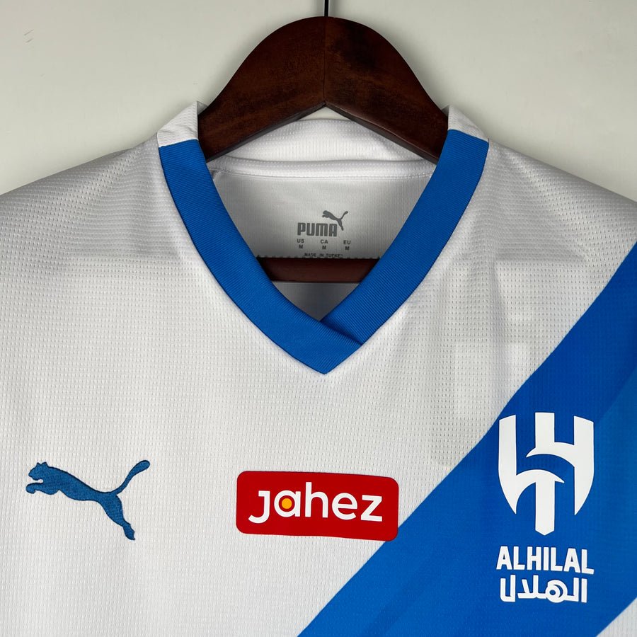 23/24 Al Hilal Saudi Away White NEYMAR JR #10 Jersey - Kitsociety