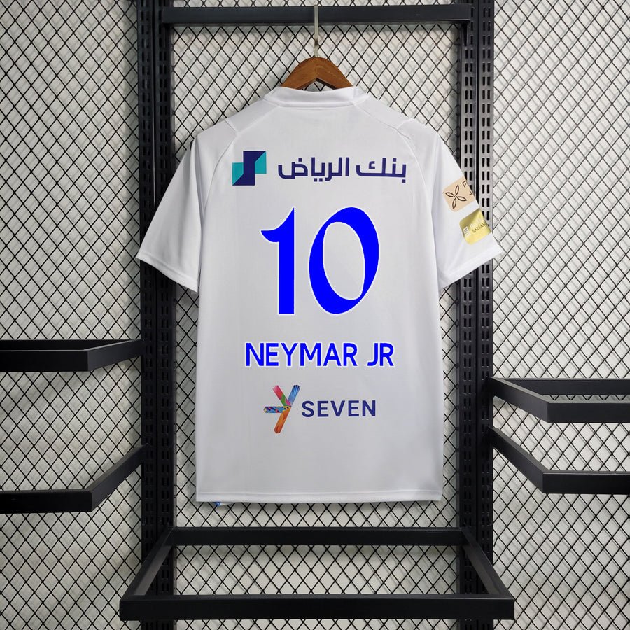 Neymar JR #10 Away Home Soccer Jersey 2022/23 (X-Large)